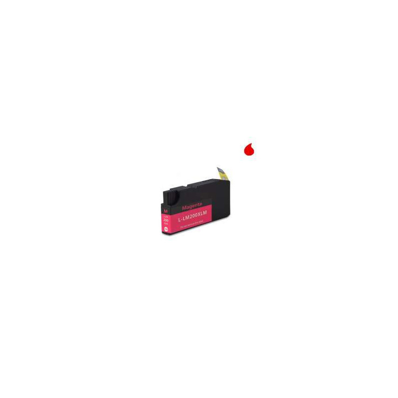 14L0199-M Cartucho Compatible Lexmark Magenta (N 200Xlm) 32Ml