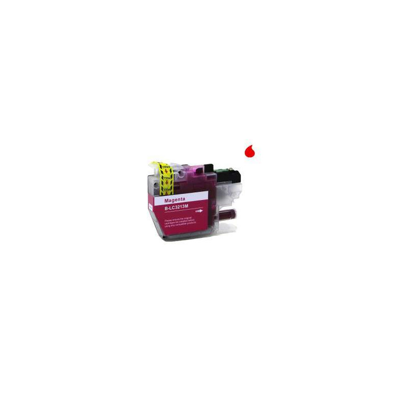 Lc-3213/3211M Cartucho Compatible Brother Magenta (10Ml)