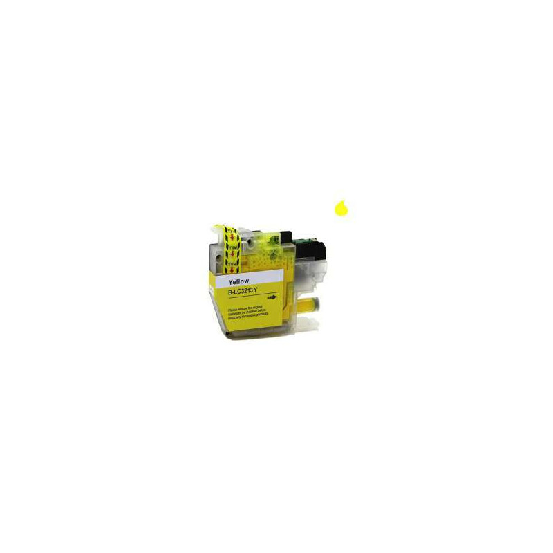 Lc-3213/3211Y Cartucho Compatible Brother Amarillo (10Ml)