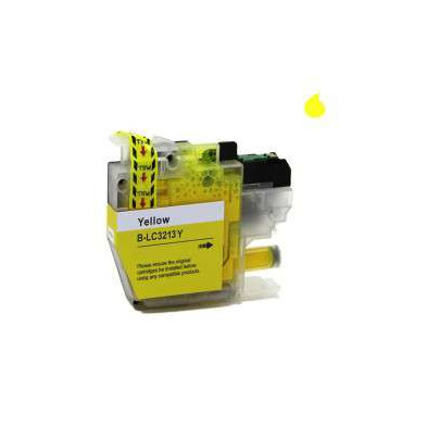 Lc-3213/3211Y Cartucho Compatible Brother Amarillo (10Ml)