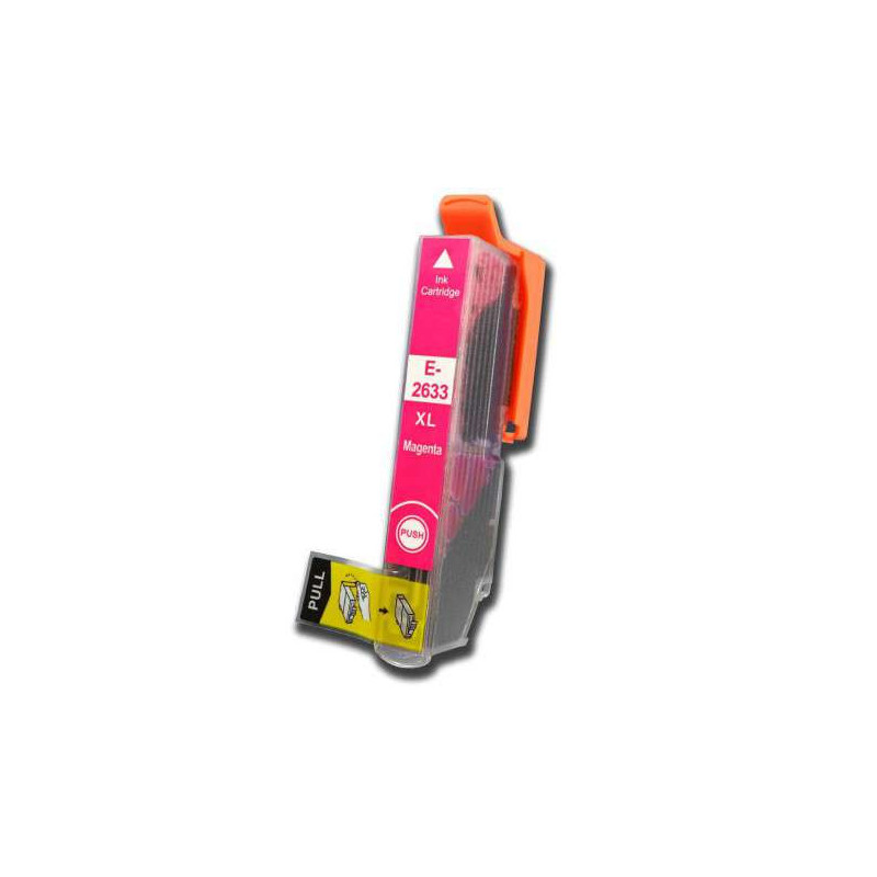 Cartucho Epson T2633 Magenta Compatible