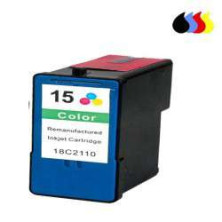 018C2100E Cartucho Reciclado  Lexmark Color (N  15) 19,5 Ml