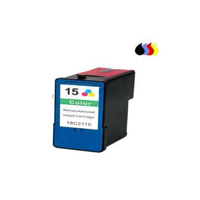 018C2100E Cartucho Reciclado  Lexmark Color (N  15) 19,5 Ml