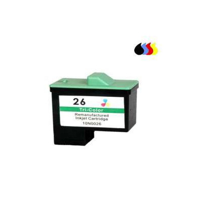 10N0026 Cartucho Reciclado Lexmark  Color (N  26) 3X5 Ml