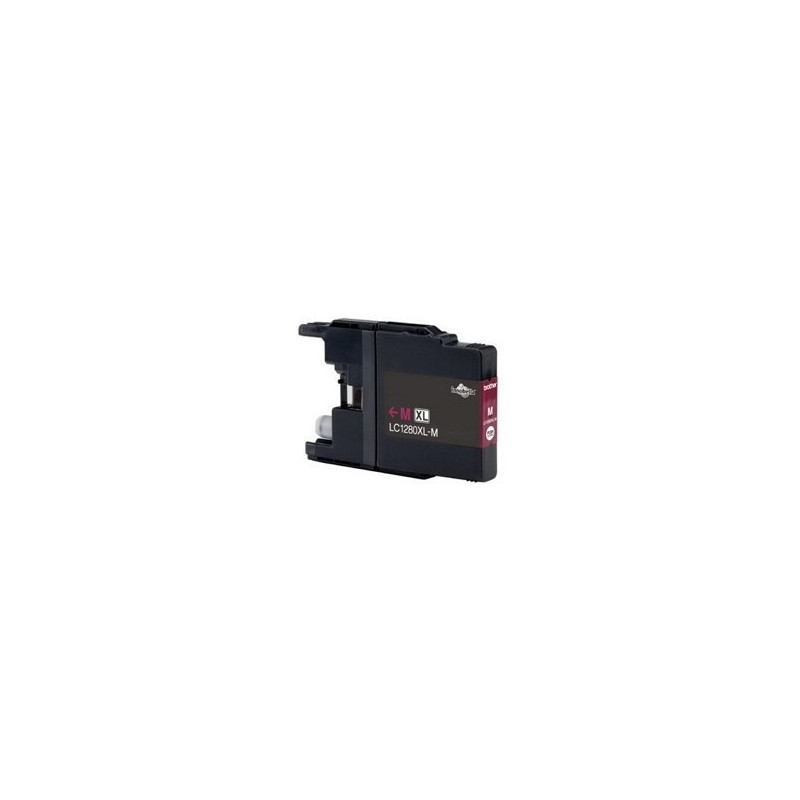 Lc-1280xlm Cartucho Brother Compatible Magenta