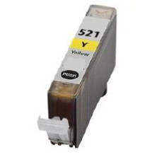 Cartucho Canon CLI-521y Amarillo Compatible