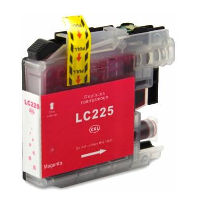 Lc-225xl Cartucho Brother Compatible Magenta