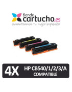 Cartuchos de Tinta y Tóner Compatibles para HP Color LaserJet CP1518 NI+C802